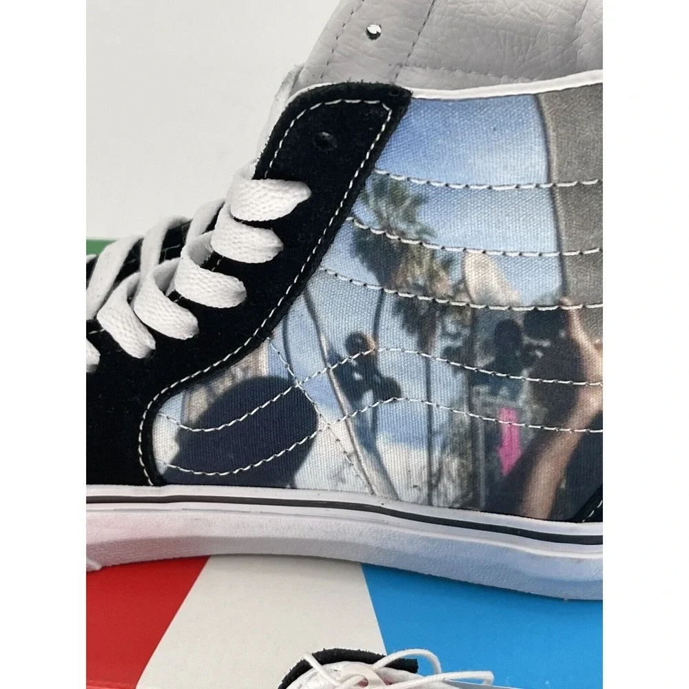 Vans Sneaker Sk8 Hi Moca Frances‎ Stark Black Men's Size 10.5 New